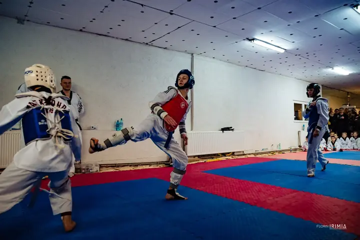 Lovitură circulară la trunchi